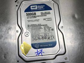WD5000AAKX-001CA0硬盘磁头损坏敲盘异响
