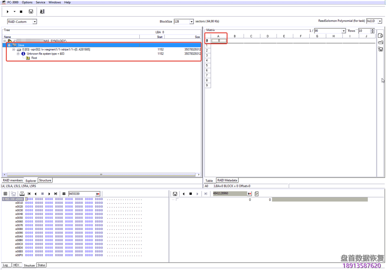 PC3000 Data Extractor RAID Edition案例研究,从典型的Linux RAID中恢复数据
