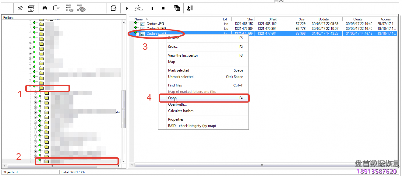 PC3000 DE Data Extractor RAID Edition 如何使用Ext4文件系统元数据构建RAID阵列