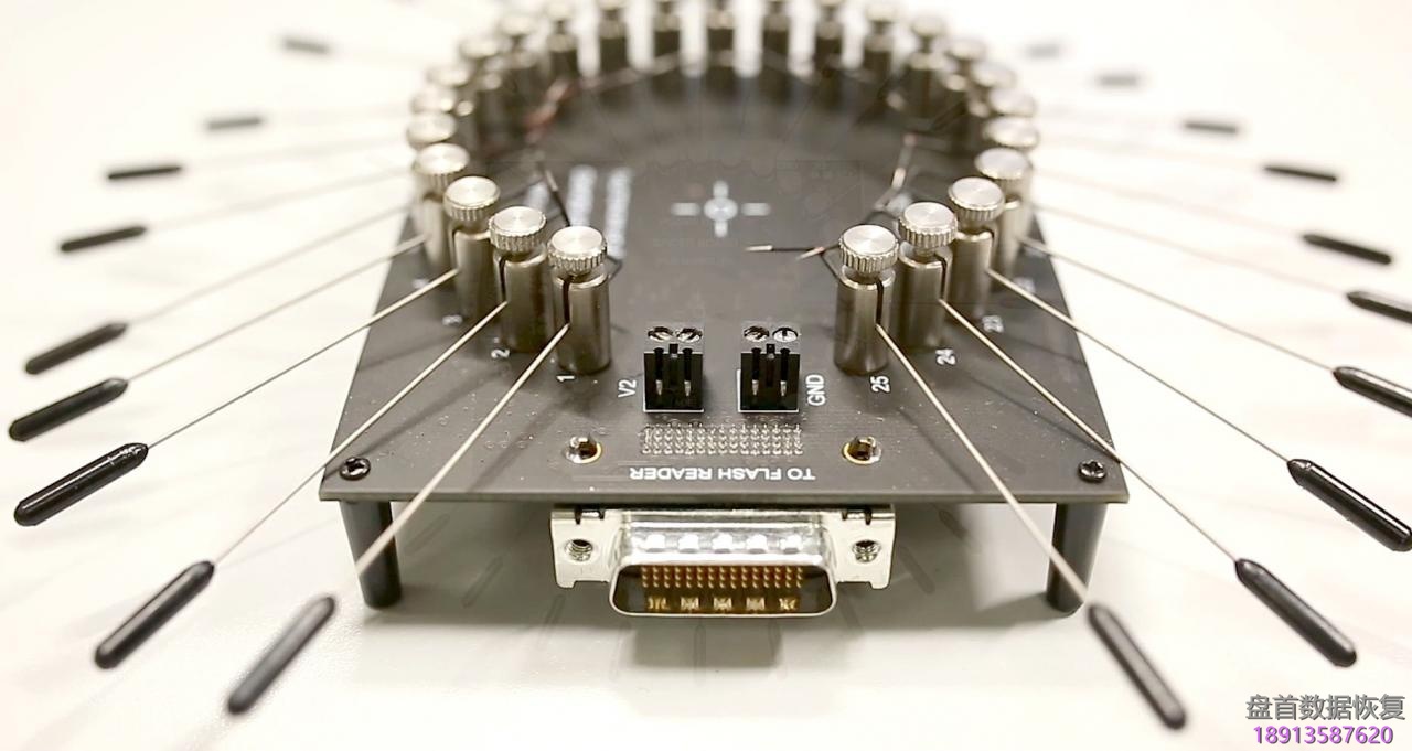 如何使用 PC-3000 Flash 蜘蛛板适配器