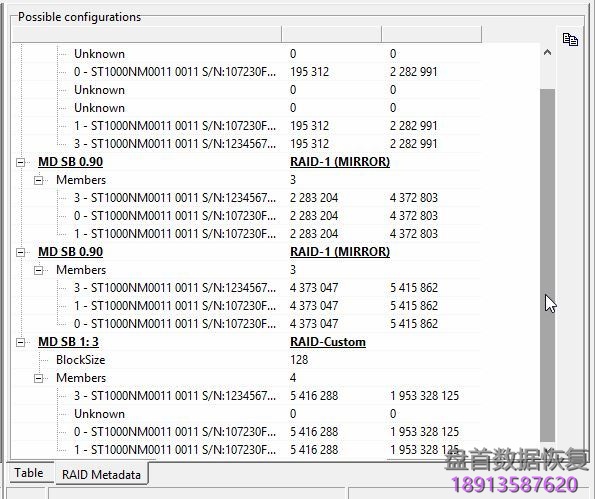 如何使用PC-3000 Data Extractor. RAID Edition对RAID 10进行数据恢复