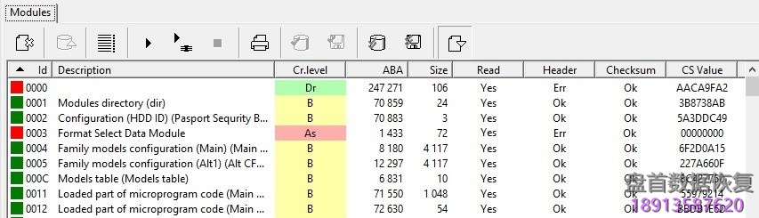 使用PC3000处理WD DragFly4上的模块03恢复为例