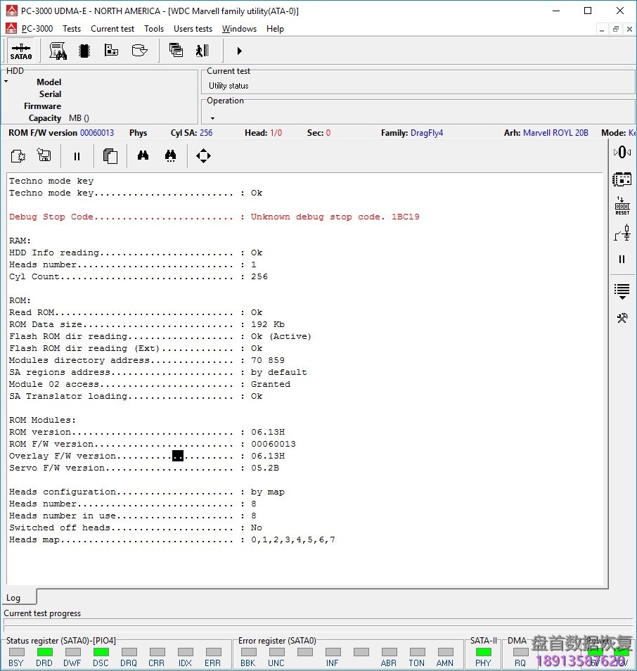 使用PC3000处理WD DragFly4上的模块03恢复为例