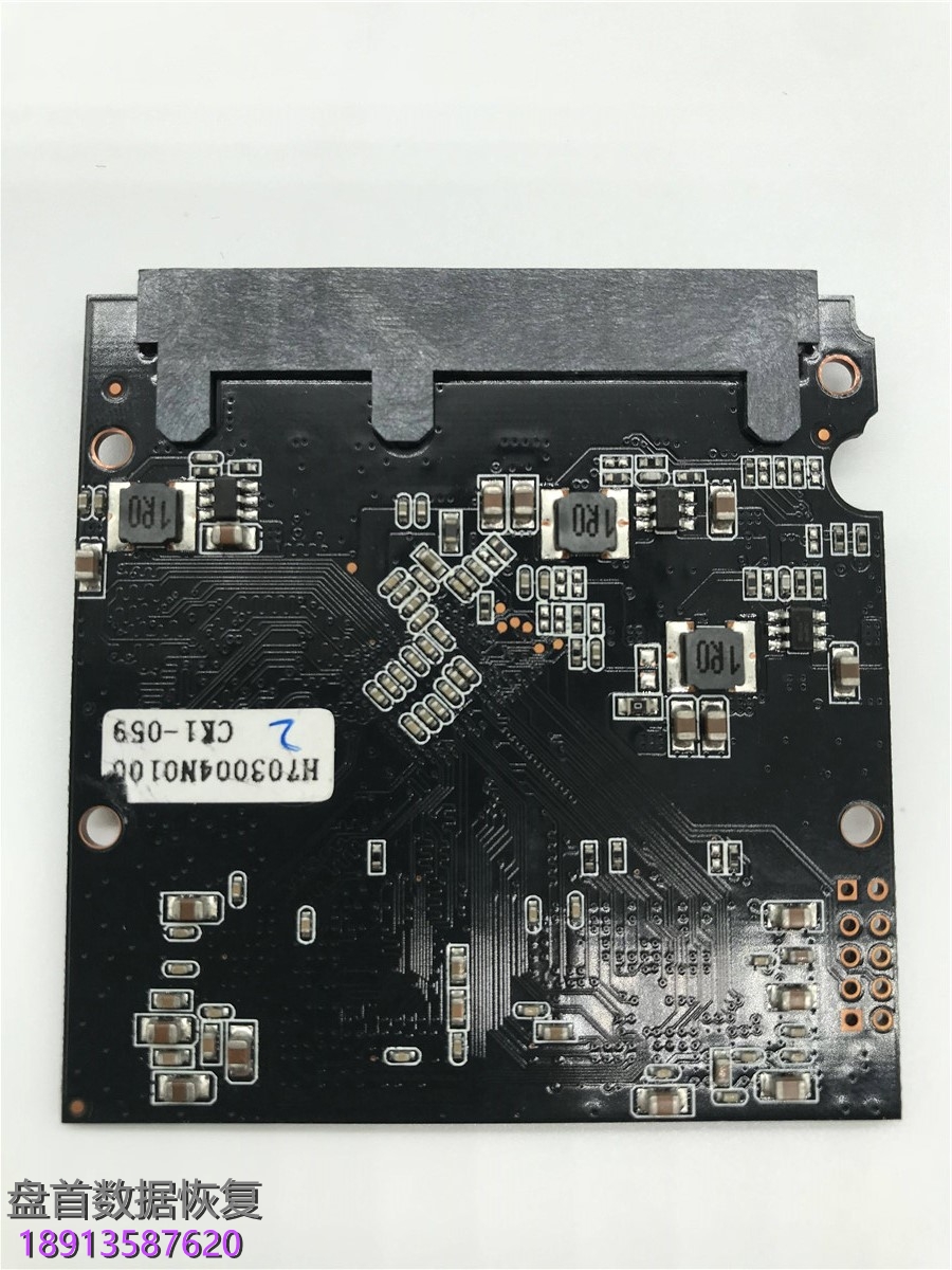 德乐120GSSD固态硬盘SM2256K主控SSD掉盘无法识别不读盘数据恢复成功