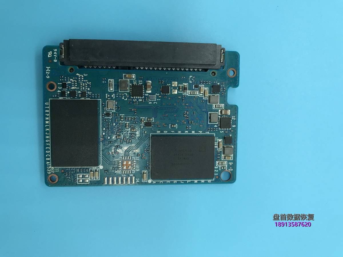 sandisk闪迪X300固态硬盘掉盘无法识别不读盘二次恢复数据成功