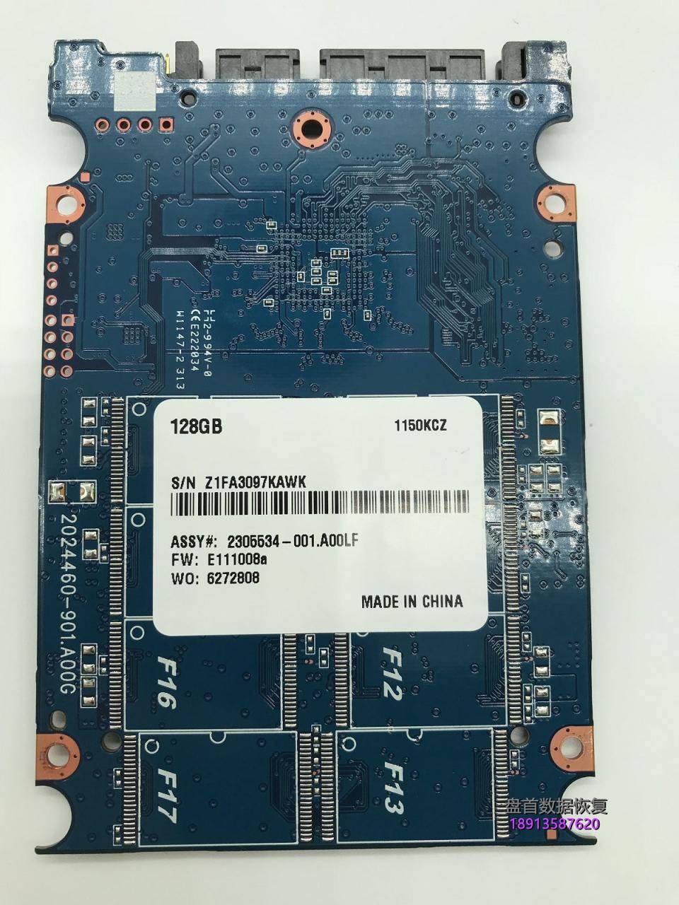 金士顿V200无法认别不读盘苹果电脑的固态硬盘数据完美恢复