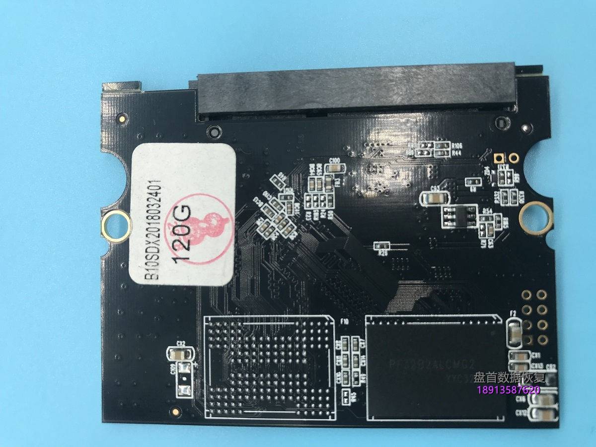 德乐SSD固态硬盘 SM2246XT主控掉盘不读盘无法识别数据恢复成功