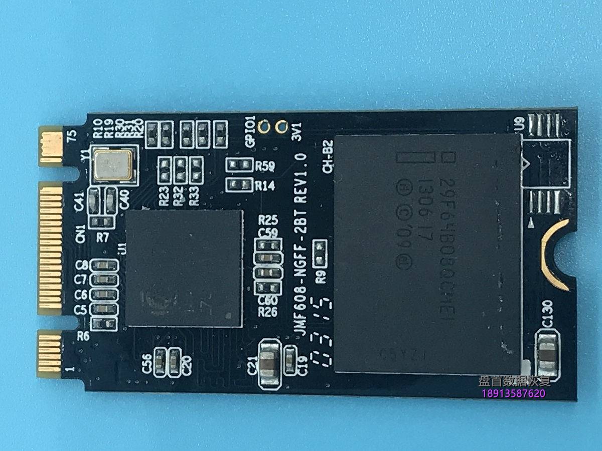 king spec JMF608主控128G SSD固态硬盘掉盘无法识别不读盘数据恢复成功