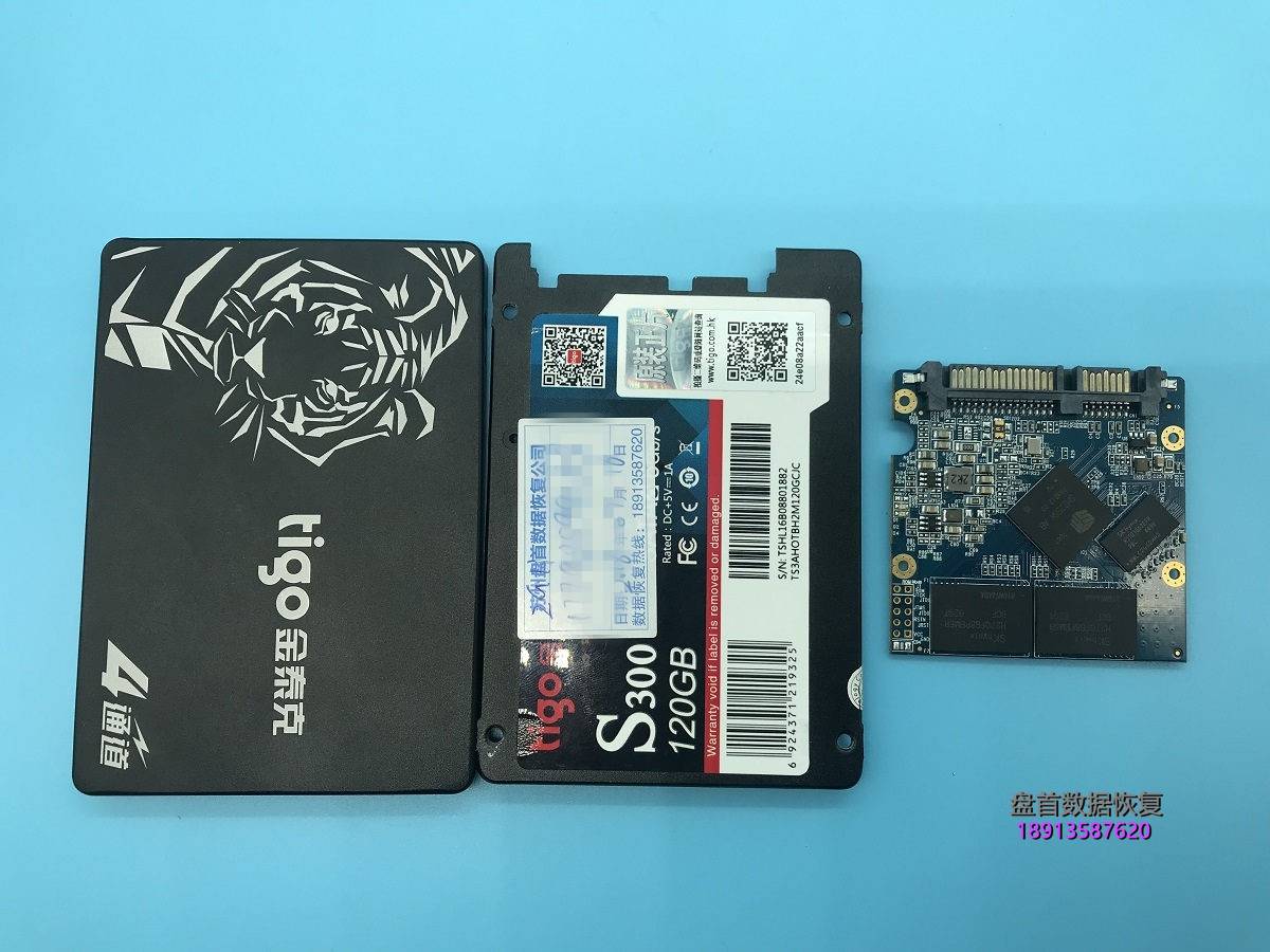 金泰克S300固态硬盘 SM2256K主控掉盘无法识别不读盘数据恢复成功