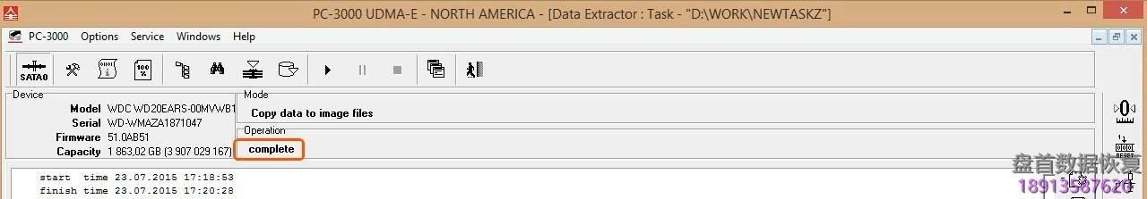 使用PC3000 for HDD在RAM中编辑西数硬盘的磁头位图,虚拟磁头恢复西数硬盘数据 使用PC3000 for HDD在RAM中编辑西数硬盘的磁头位图,虚拟磁头恢复西数硬盘数据