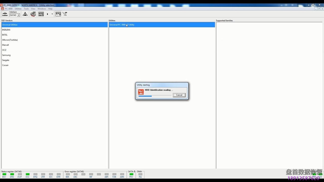 PC3000 SSD饥饿鲨OCZ(Barefoot 3)家族系列数据恢复全过程