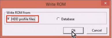 使用5. x版本PC3000 for HDD从SA构建ROM镜像WD Marvell硬盘驱动器上的数据与内部ROM