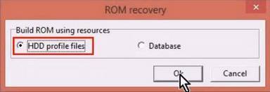 使用5. x版本PC3000 for HDD从SA构建ROM镜像WD Marvell硬盘驱动器上的数据与内部ROM