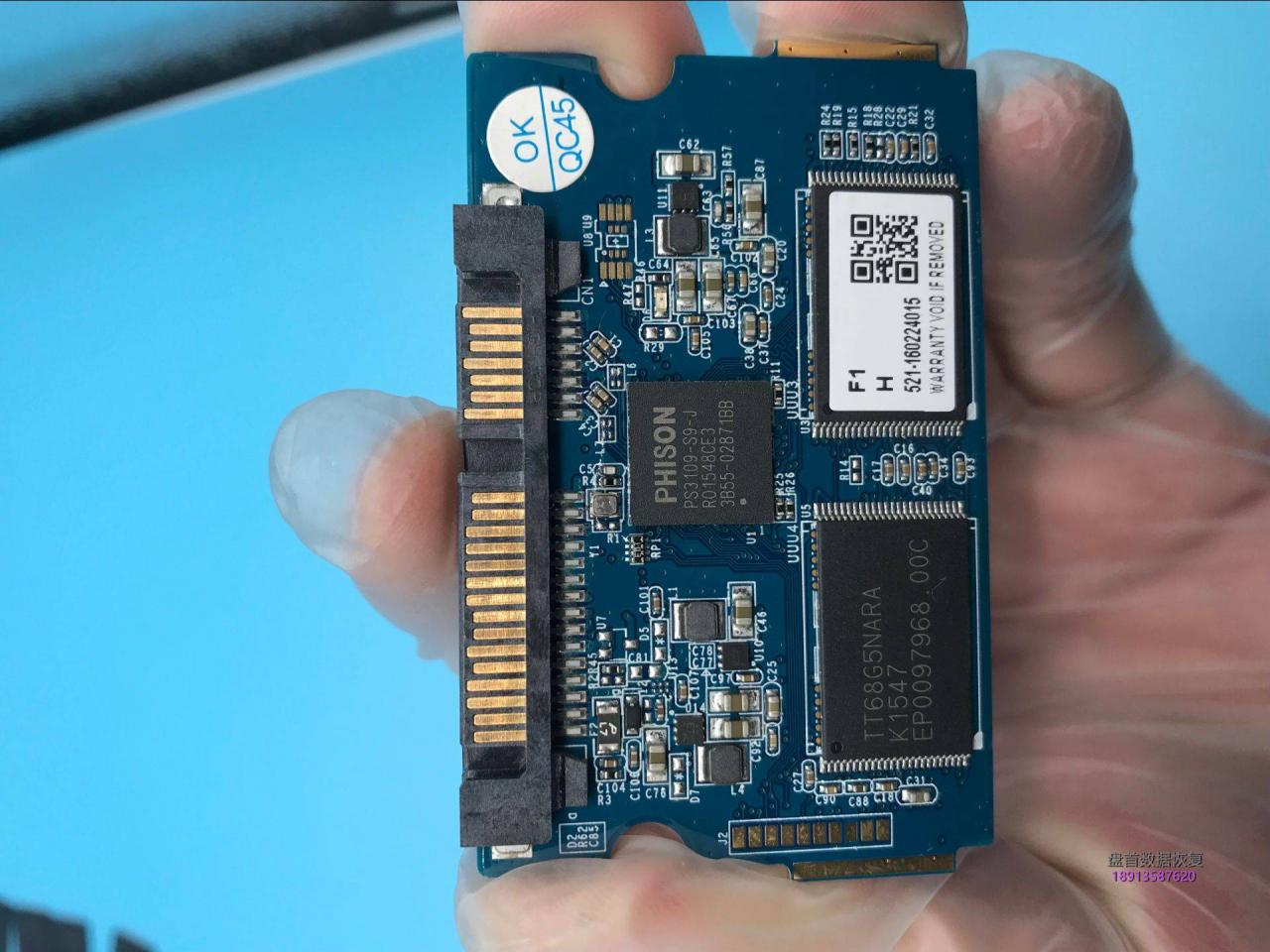 影驰120G固态硬盘PS9109S9主控电脑开机卡LOGO掉盘无法读盘无法识别不读盘
