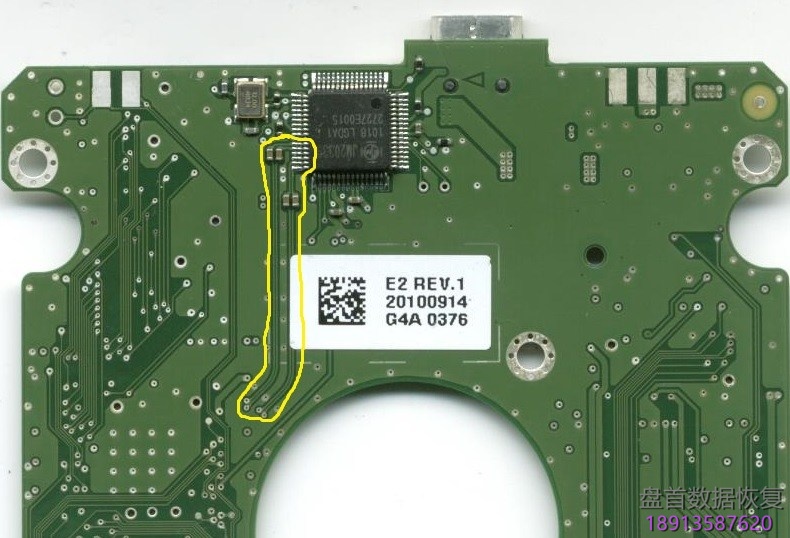 怎么将SATA接口焊接三星硬盘的USB电路板上?三星USB电路板转SATA的方法 三星移动硬盘的USB电路板转SATA的方法!怎么将SATA接口焊接三星硬盘的USB电路板上?