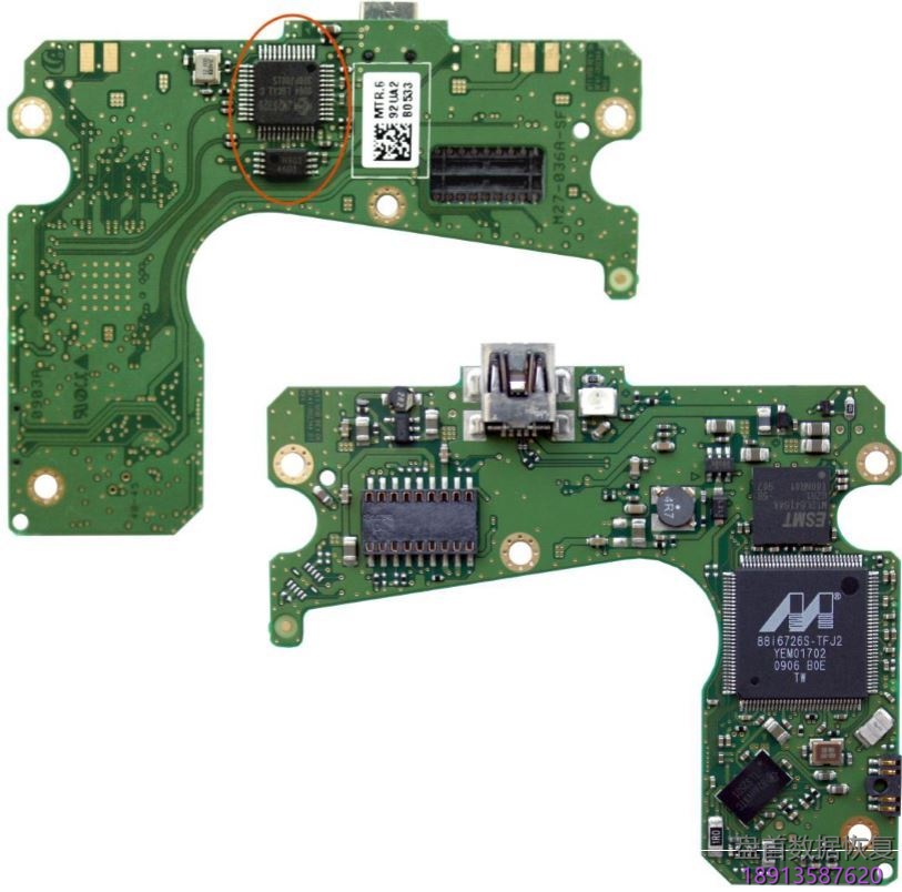 怎么将SATA接口焊接三星硬盘的USB电路板上?三星USB电路板转SATA的方法 三星移动硬盘的USB电路板转SATA的方法!怎么将SATA接口焊接三星硬盘的USB电路板上?