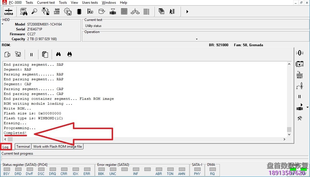 如何使用PC3000 HDD对希捷硬盘 Seagate F3进行型号名称和SN号更改 如何使用PC3000 HDD对希捷硬盘 Seagate F3进行型号名称和SN号更改