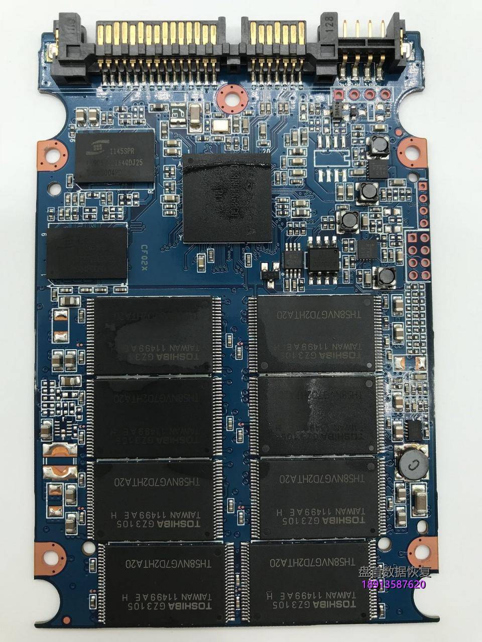 金士顿V200无法认别不读盘苹果电脑的固态硬盘数据完美恢复