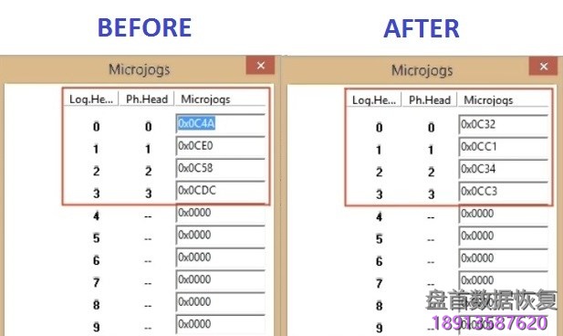 使用PC3000 for HDD开盘恢复数据怎么适配西数硬盘磁头