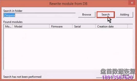 使用5. x版本PC3000 for HDD从SA构建ROM镜像WD Marvell硬盘驱动器上的数据与内部ROM