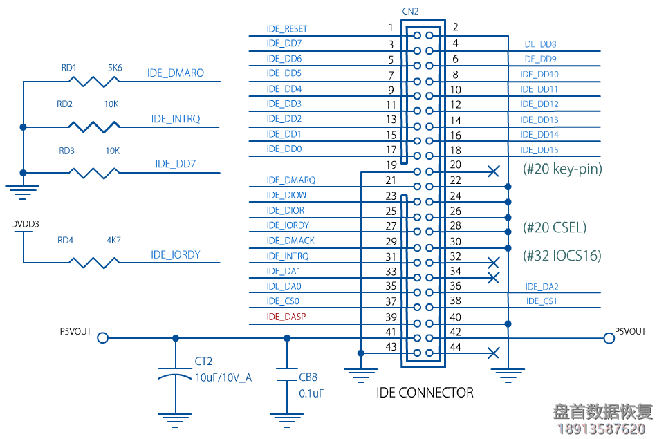 三星Samsung HS25YJZ 1.8寸USB接口移动硬盘如何将USB接口转换为IDE接口