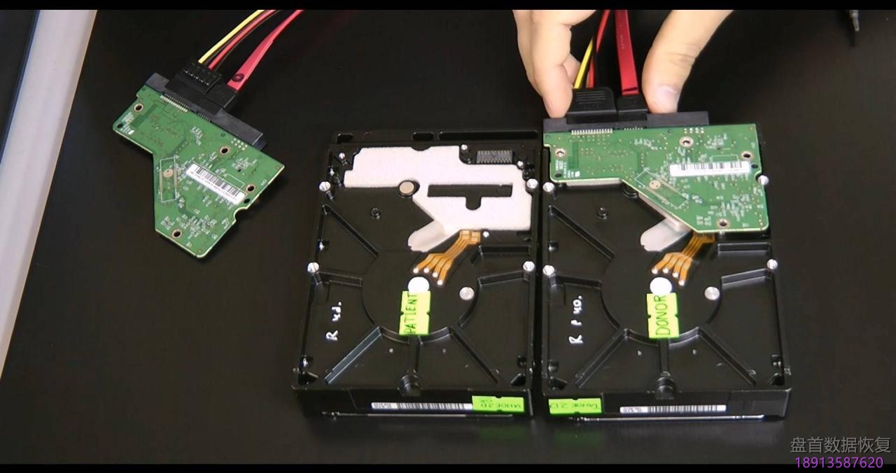 使用PC3000 for HDD对西部数据Western Digital Marvell系列硬盘的热交换过程 使用PC3000 for HDD对西部数据Western Digital Marvell系列硬盘的热交换过程