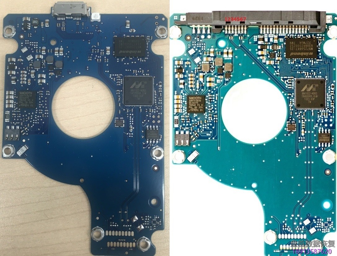 怎么将SATA接口焊接三星硬盘的USB电路板上?三星USB电路板转SATA的方法 三星移动硬盘的USB电路板转SATA的方法!怎么将SATA接口焊接三星硬盘的USB电路板上?