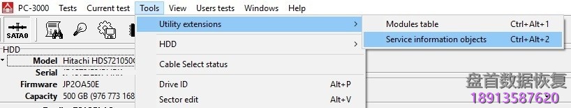PC3000 for HDD Hitachi IBM ARM 如果翻译器损坏 (日立前好后坏)如何获得完整的用户区域访问权限 日立硬盘前好后坏如果是翻译器损坏如何使用PC3000 for HDD Hitachi IBM ARM获得完整的用户区域访问权限