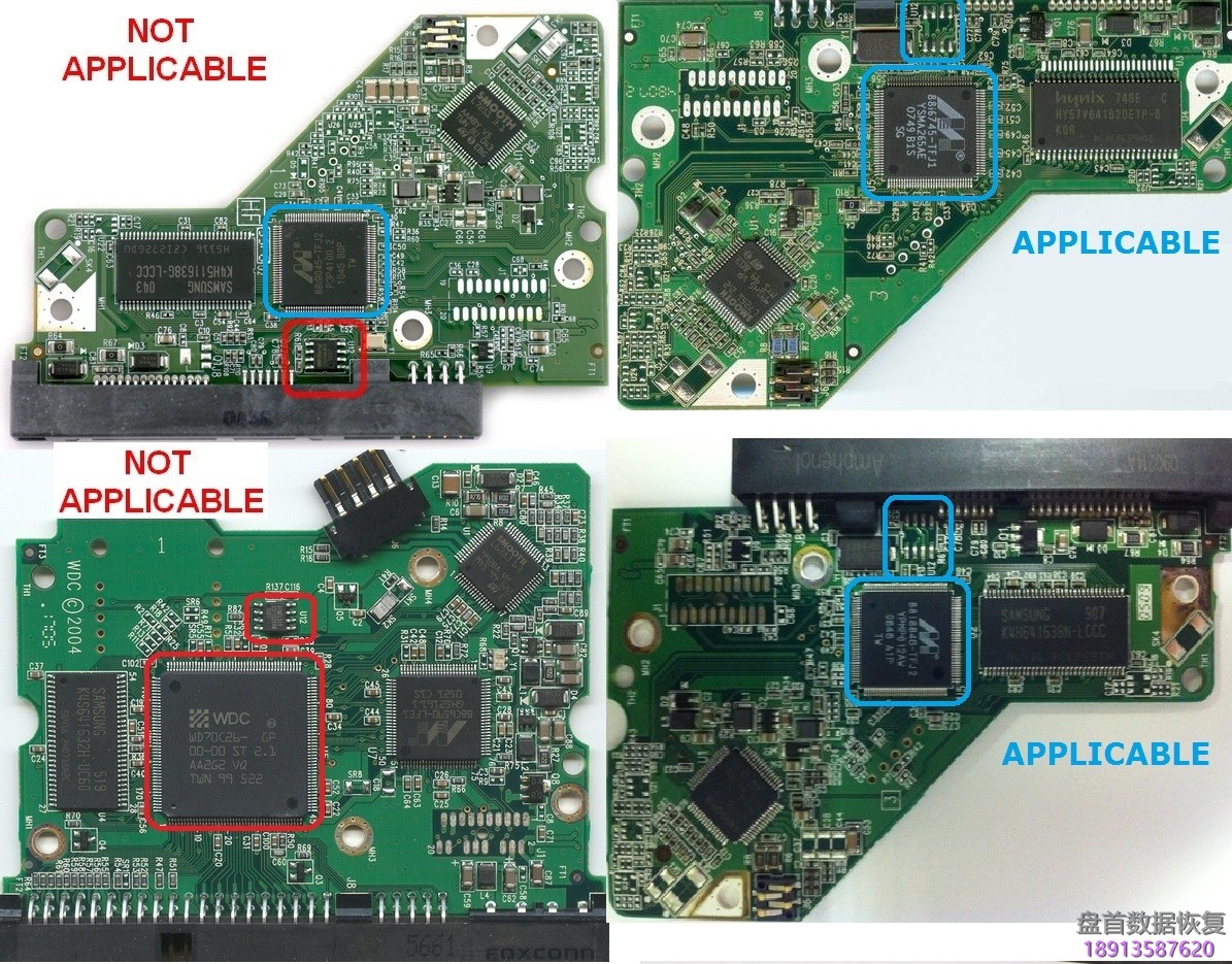 PC3000 for HDD WD Marvell硬盘系列从SA重建ROM镜像数据与内部ROM数据
