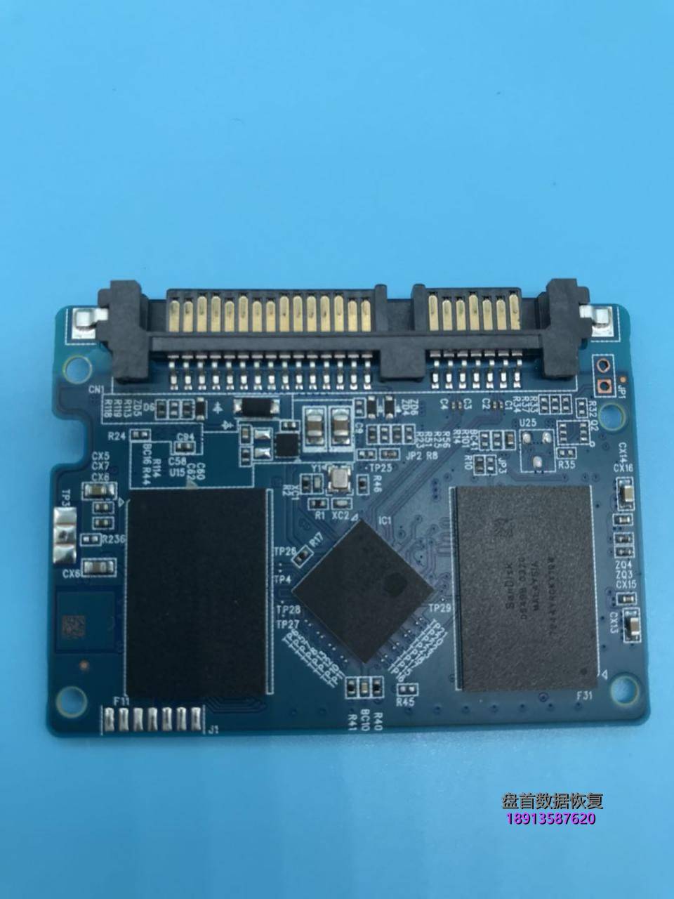 WDS240G1G0A西部数据SSD固态硬盘无法识别SM2258XT主控数据恢复完美成功