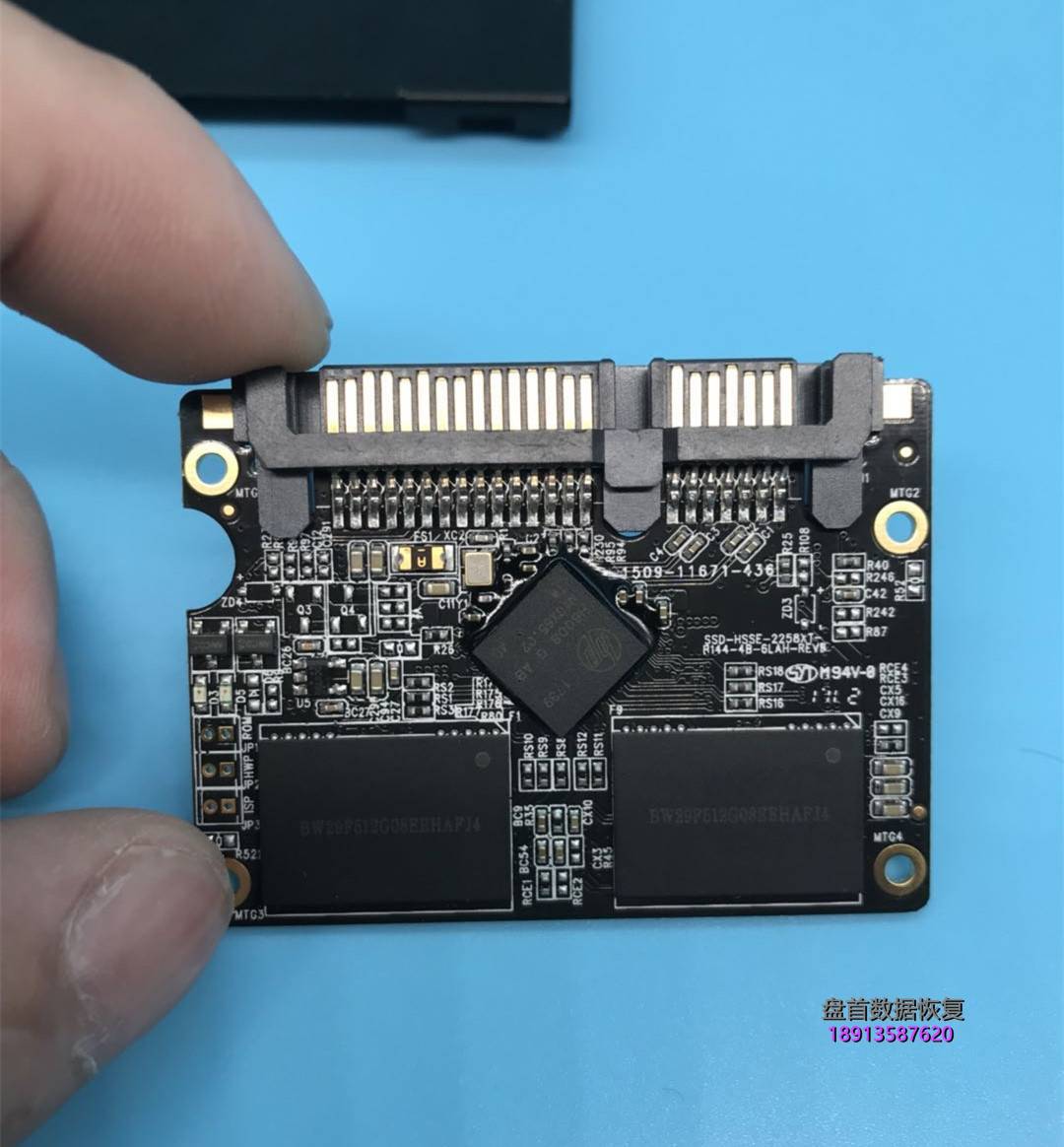 hp s700 SSD固态硬盘SM2258XT主控掉盘无法识别不读盘数据恢复成功