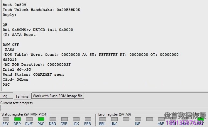 PC3000解锁Seagate F3 Rosewood家族ST1000LM035/ST2000LM007硬盘 使用PC3000解锁Seagate F3 Rosewood家族ST1000LM035/ST2000LM007硬盘的固件锁方法