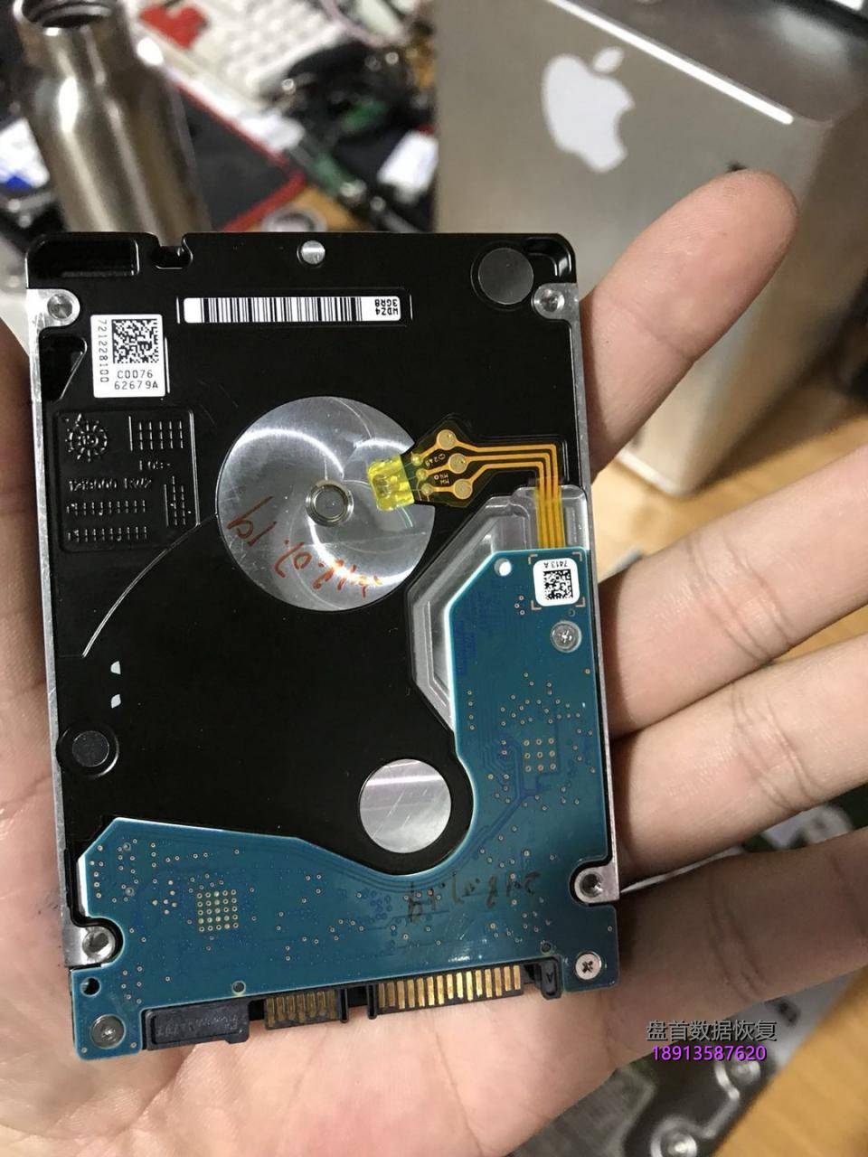 ST2000LM007二次开盘数据恢复成功希捷2TB移动硬盘