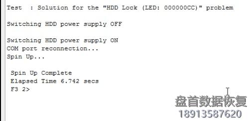 PC3000 for HDD Seagate F3如何从“假”Maxtor驱动器恢复数据 主轴隔离解决LED CC问题 Seagate F3如何使用PC3000主轴隔离解决LED CC问题从“假”Maxtor硬盘恢复数据的方法