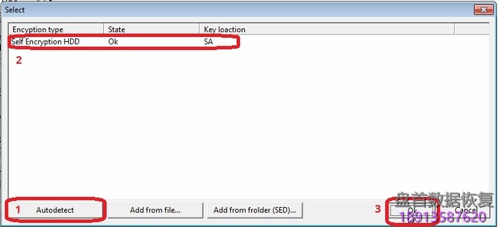 使用PC3000 for HDD解决西部数据WD2.5″加密硬盘的SED问题