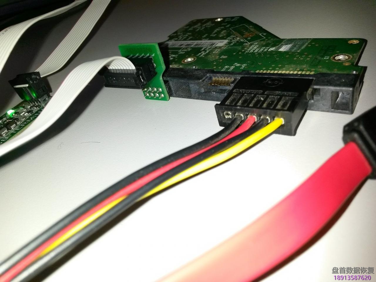 使用PC3000 for HDD的Boot ROM(COM端口)模式读写3.5和2.5西部数据硬盘的ROM