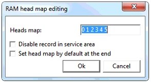PC3000 for HDD Samsung三星硬盘初始化,头部地图在RAM中发生变化 Samsung三星硬盘初始化过程中头部地图在RAM中