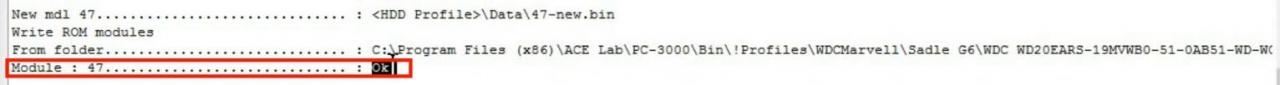 PC3000 for HDD利用外部ROM对WD Marvell系列硬盘的SA区数据建立ROM镜像 PC3000 for HDD利用外部ROM对WD Marvell系列硬盘的SA区数据建立ROM镜像