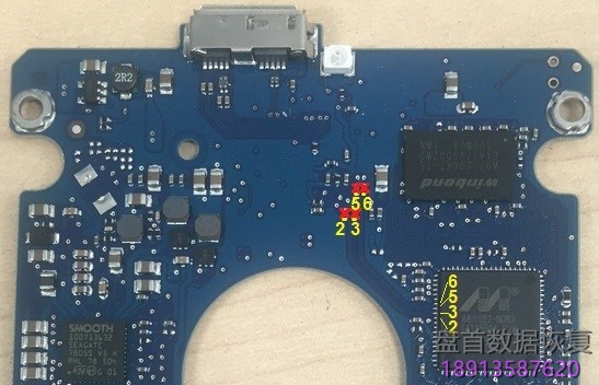 怎么将SATA接口焊接三星硬盘的USB电路板上?三星USB电路板转SATA的方法 三星移动硬盘的USB电路板转SATA的方法!怎么将SATA接口焊接三星硬盘的USB电路板上?