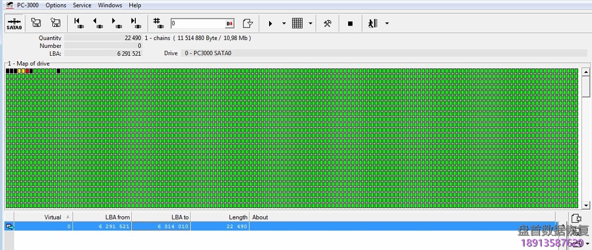 PC3000 for HDD 如何处理MFT表损坏 使用PC3000如何处理MFT表损坏的操作方法