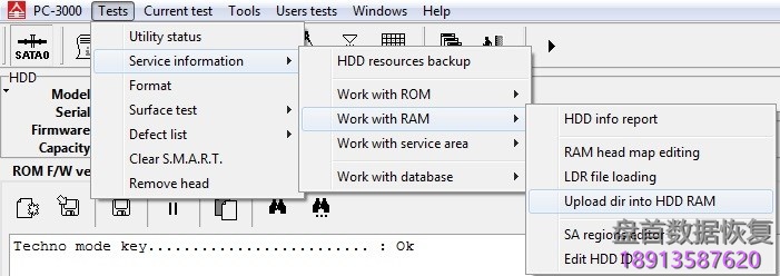 使用PC3000 for HDD解决西部数据WD2.5″加密硬盘的SED问题