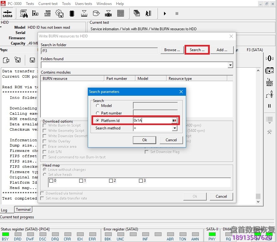 PC3000 for HDD. Samsung HDD如何使用BURN PC3000 for HDD. Samsung HDD如何使用BURN