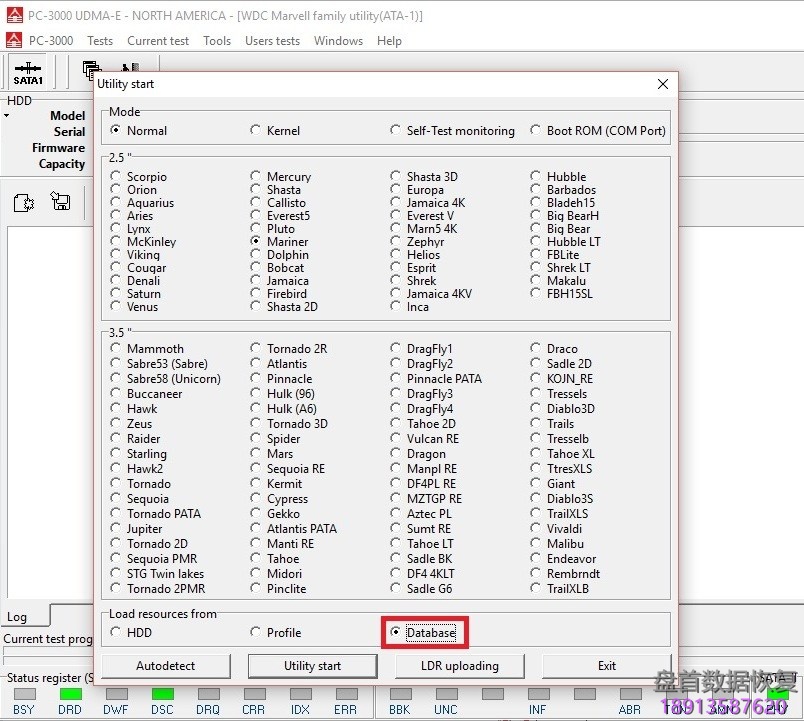 PC3000 for HDD WD Marvell硬盘数据恢复具体的诊断 PC3000 for HDD WD Marvell硬盘具体的故障诊断与检测修复