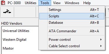 PC3000 Database 硬盘固件数据库 文件夹出现问题解决办法