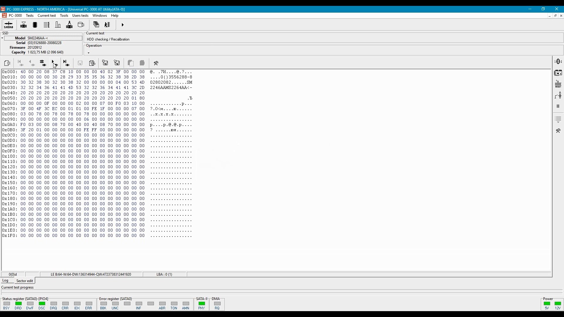 PC3000 SSD Silicon Motion慧荣公司(SM系列主控芯片)实用程序