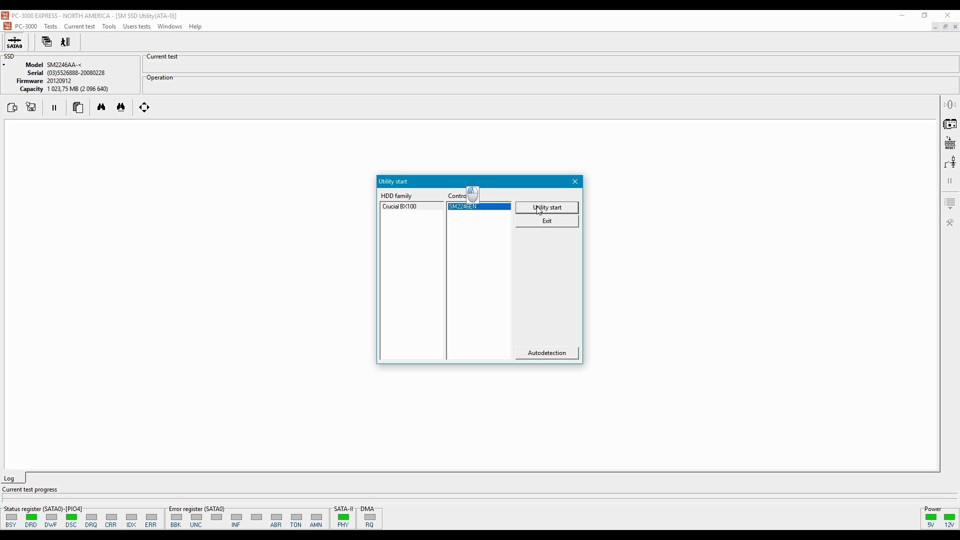PC3000 SSD Silicon Motion慧荣公司(SM系列主控芯片)实用程序