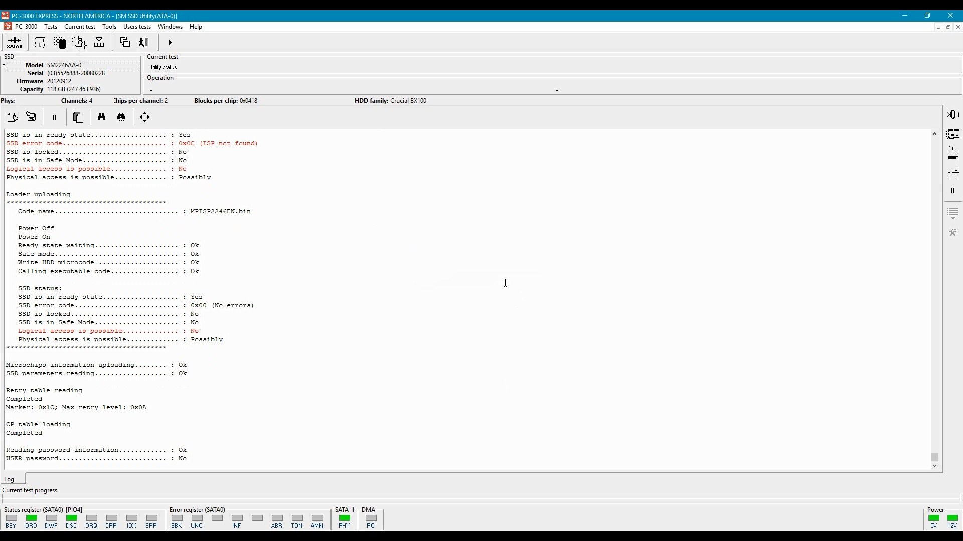 PC3000 SSD Silicon Motion慧荣公司(SM系列主控芯片)实用程序