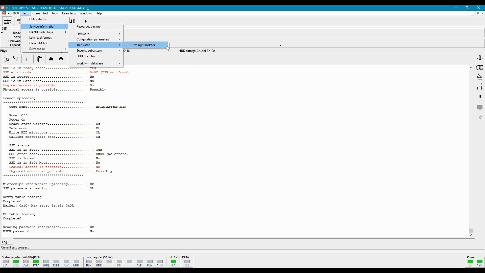 PC3000 SSD Silicon Motion慧荣公司(SM系列主控芯片)实用程序