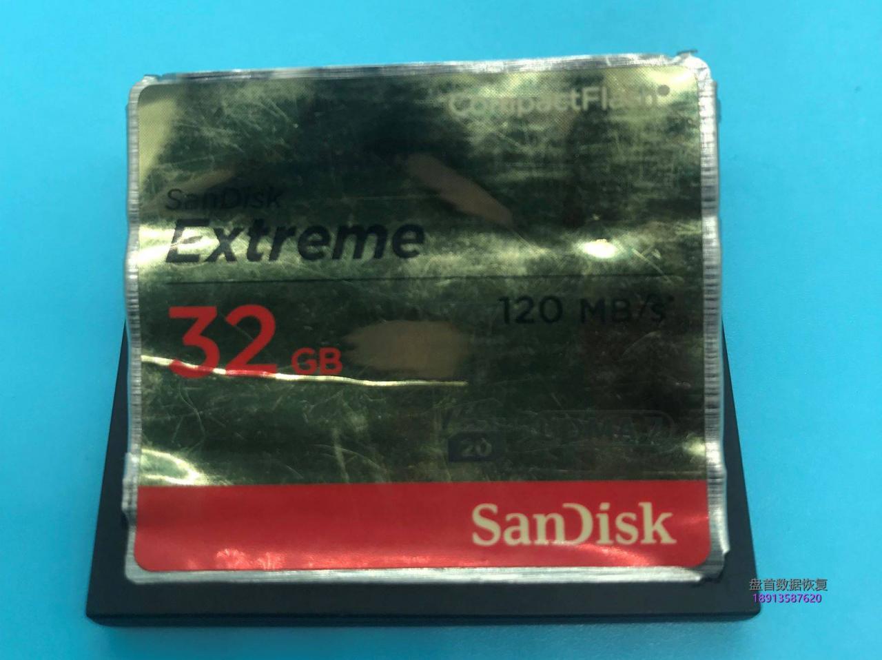 SANDISK 20-82-00549主控芯片级数据恢复闪迪CF卡不识别无法读取读不出数据完美修复