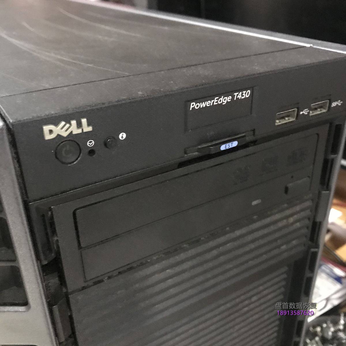 DELL T430服务器3盘RAID5数据恢复成功两块硬盘掉线导致服务器宕机